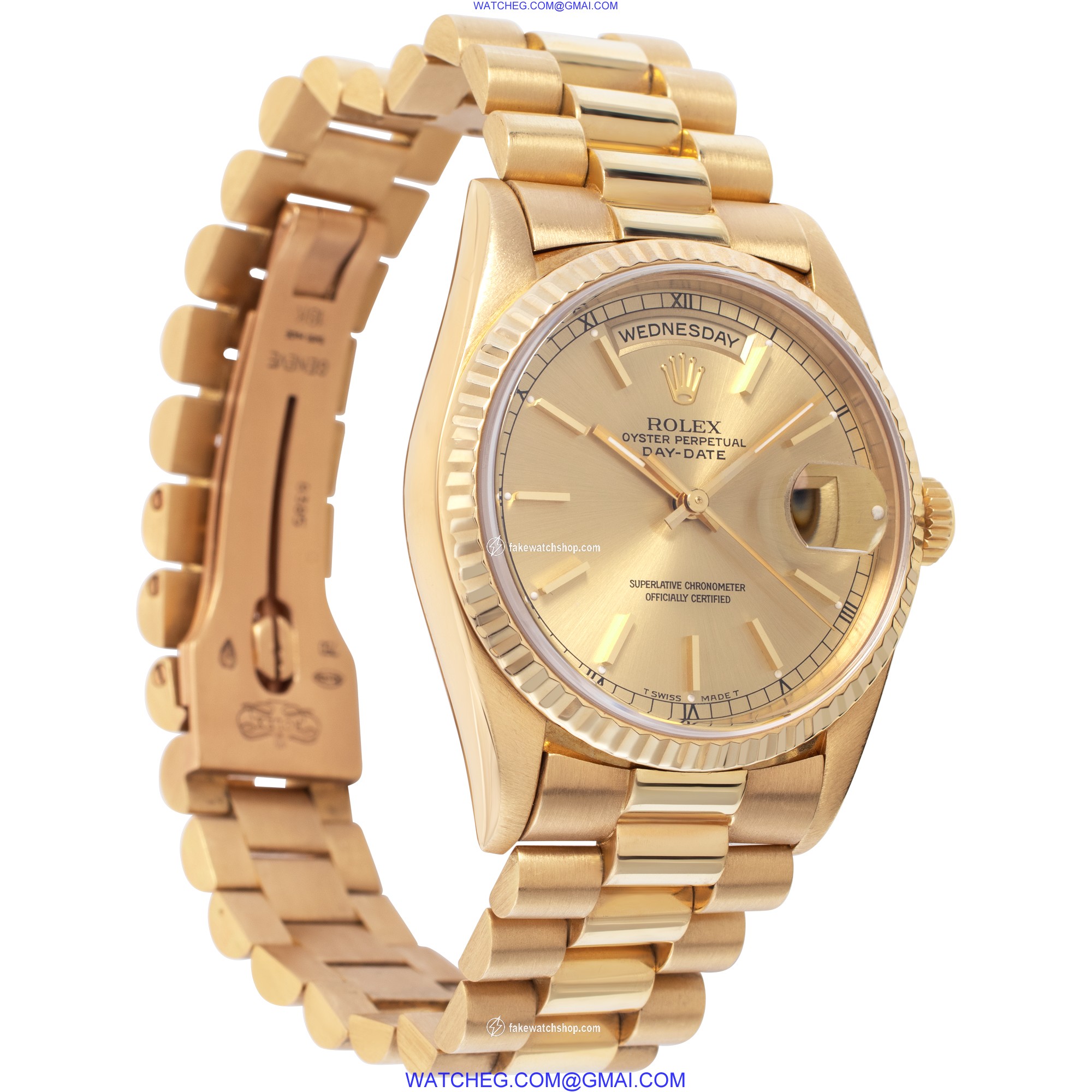 Rolex 18238 Day-Date Automatic Male 18k yellow gold 4
