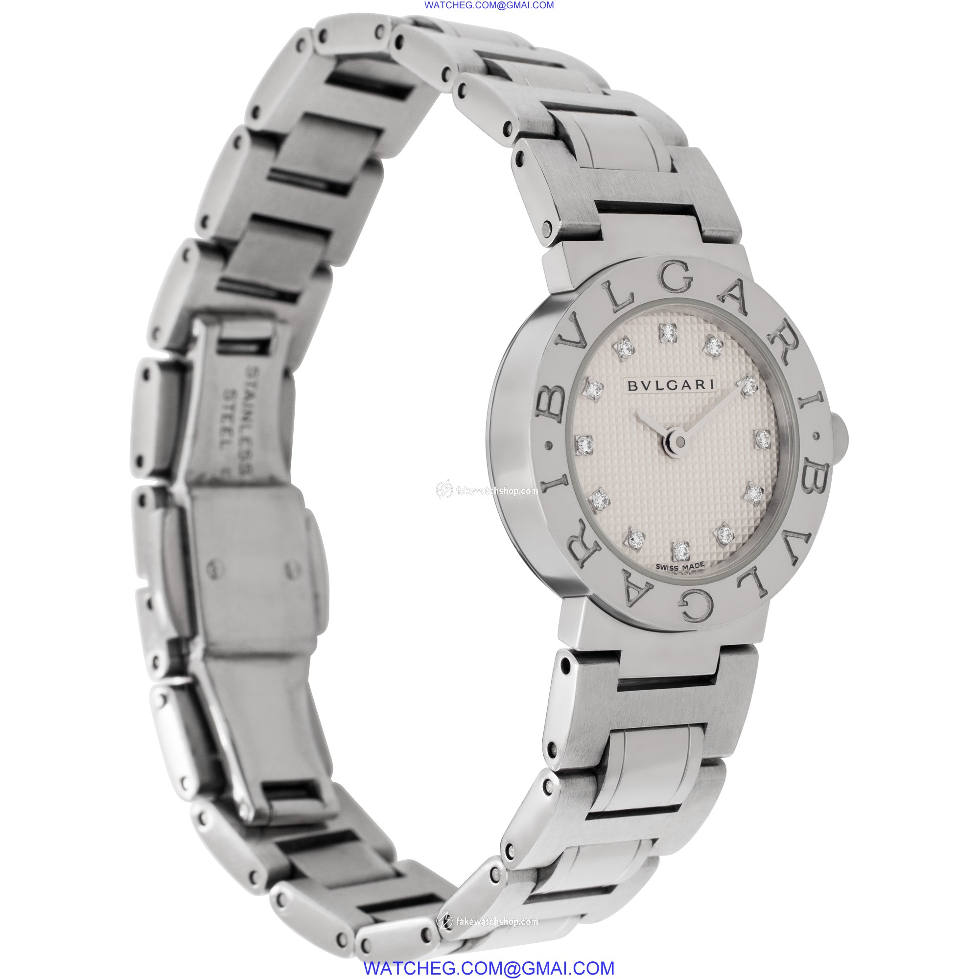 Bvlgari BB23 ss Classic Quartz Female Stainless Steel 4