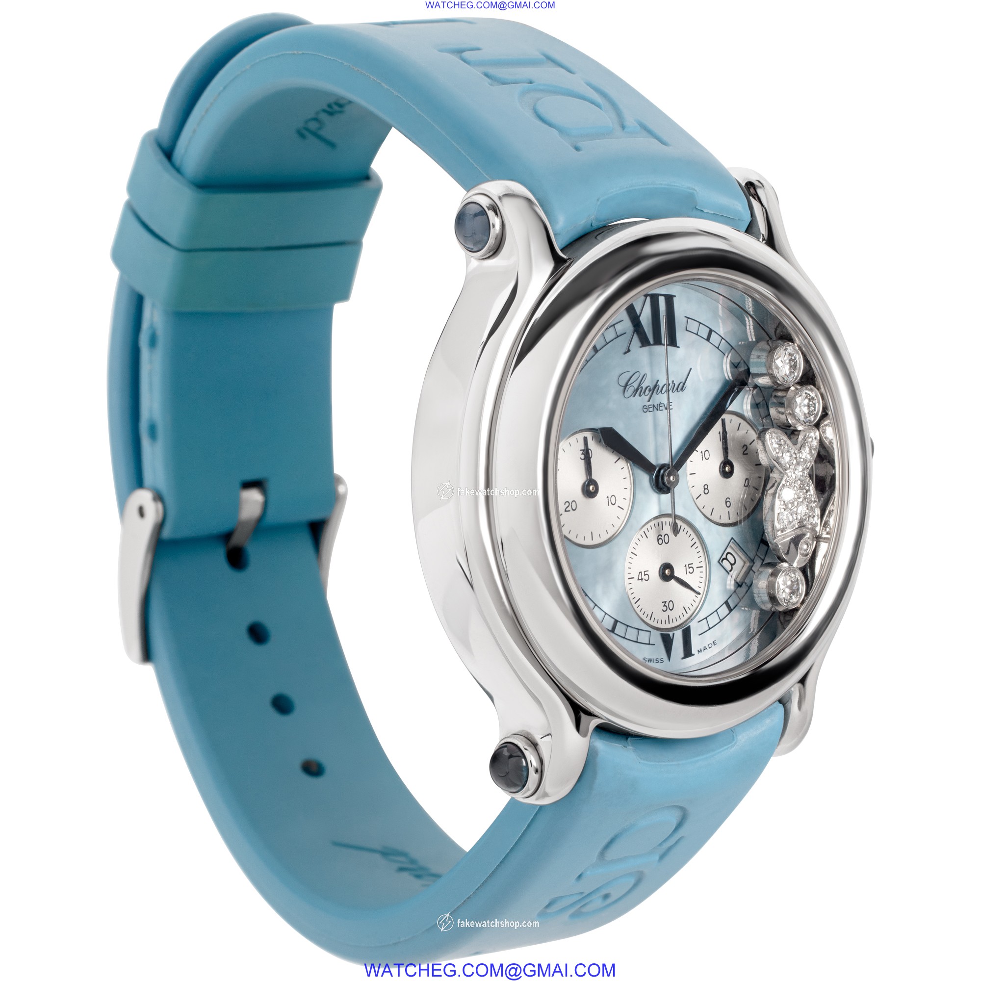 Chopard 28/8269-23 Happy Sport Quartz Unisex Stainless Steel 4