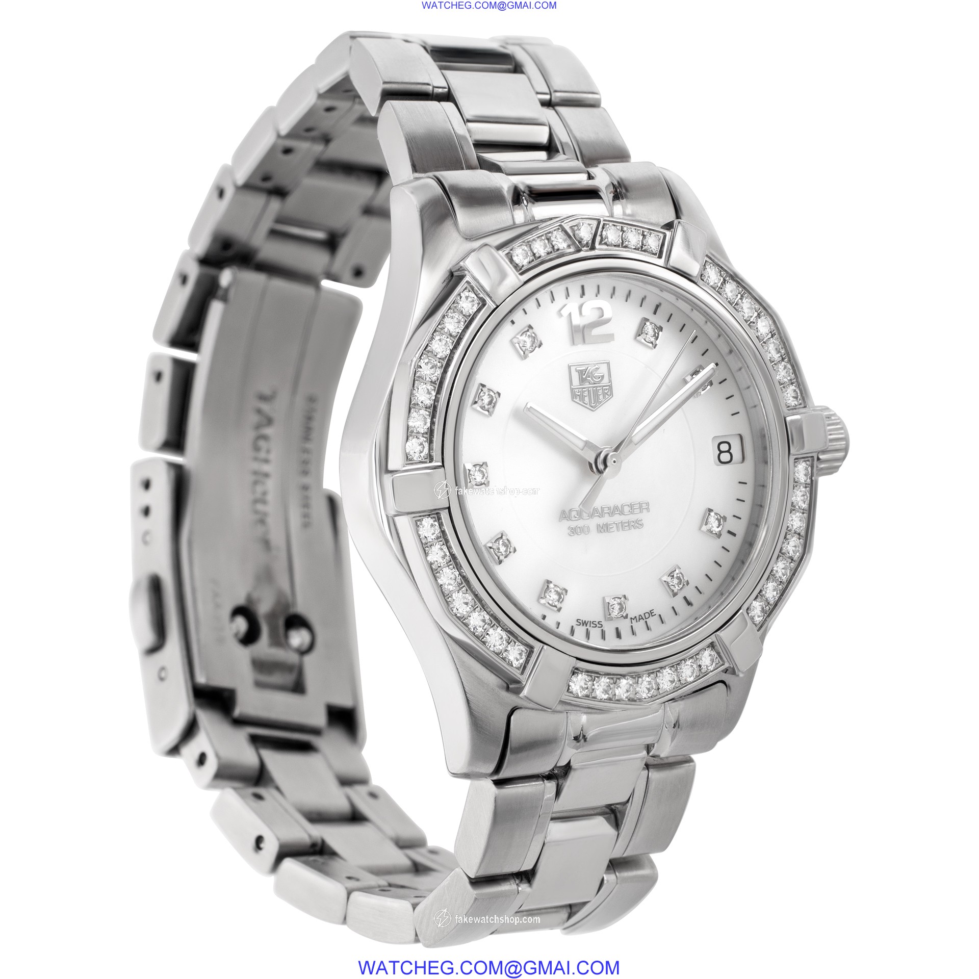 Tag Heuer WAF1313 Aquaracer Quartz Female Stainless Steel 4