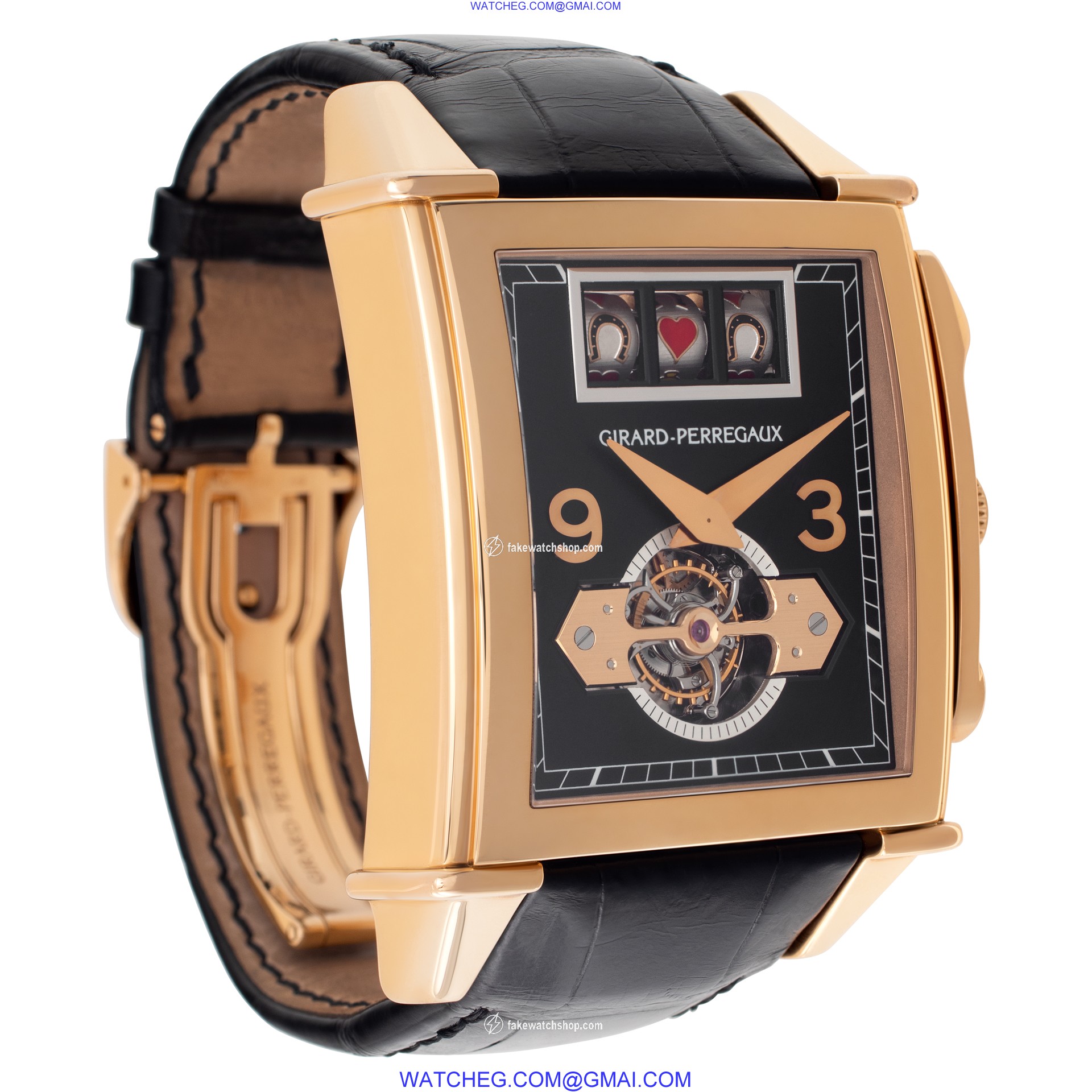 Girard Perregaux 99720-52-651-BAGA Vintage 1945 Manual Male 18k rose gold 4