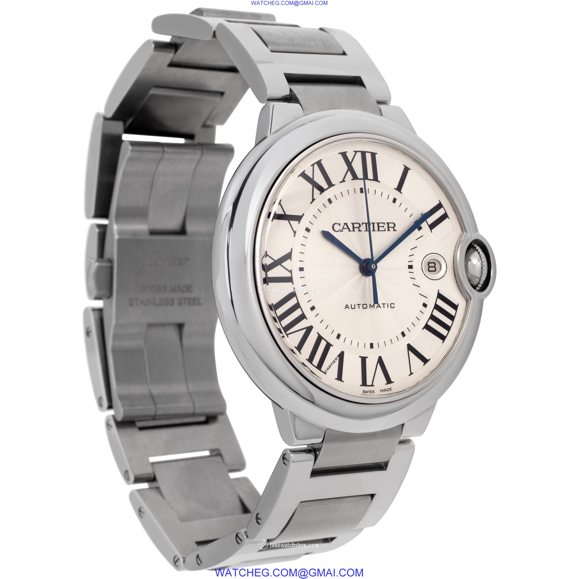 Cartier W69012Z4 Ballon Bleu Automatic Male Stainless Steel 4