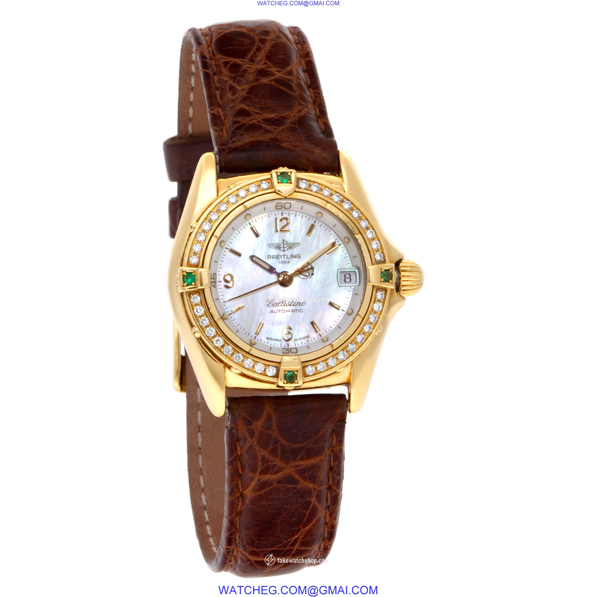 Breitling k31043 Callistino Automatic Female 18k yellow gold 4