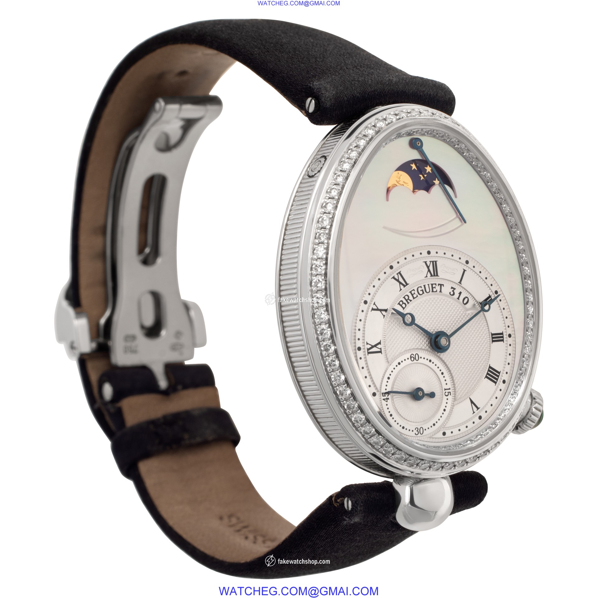 Breguet 8908BBV2864D00D Reine De Naples Automatic Female 18k White Gold 4