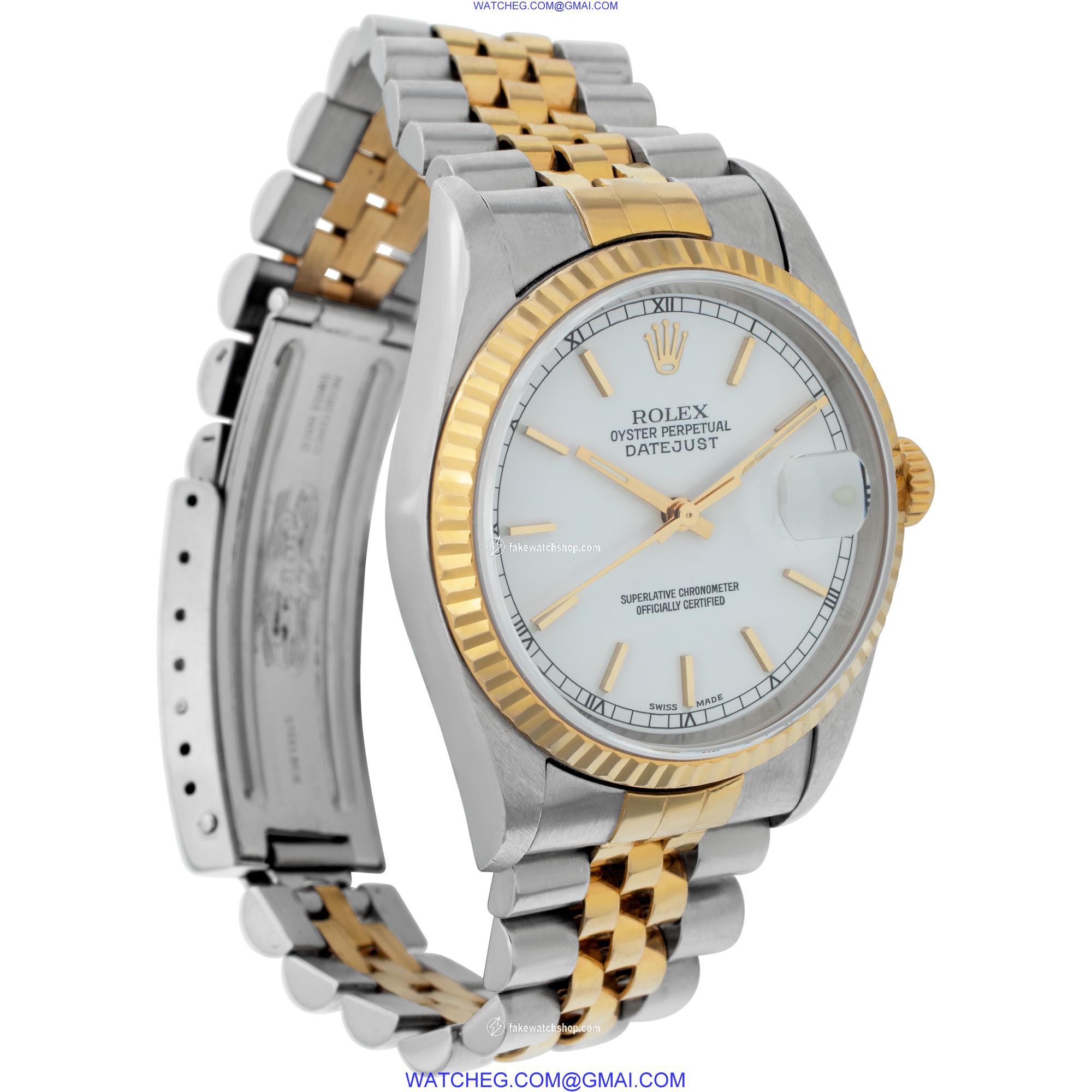 Rolex 16233 Datejust Automatic Unisex Stainless Steel 4