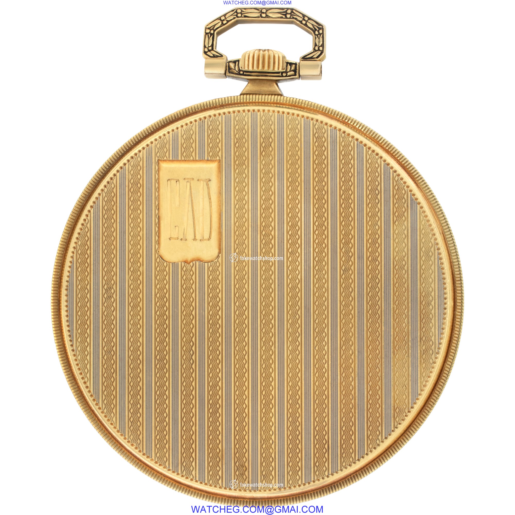 Vacheron Constantin 254959 pocket watch Manual Male 18k yellow gold 4