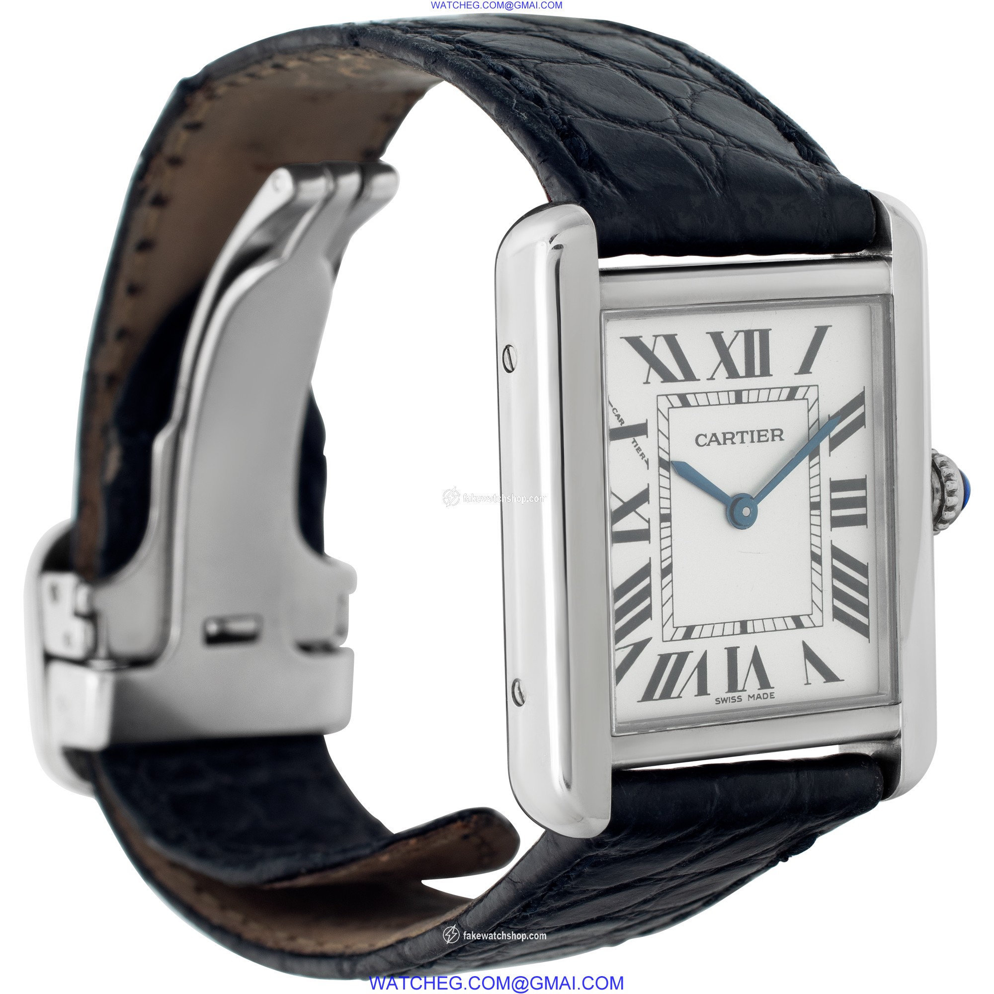 Cartier WSTA0030 Tank Solo Quartz Female Stainless Steel 4