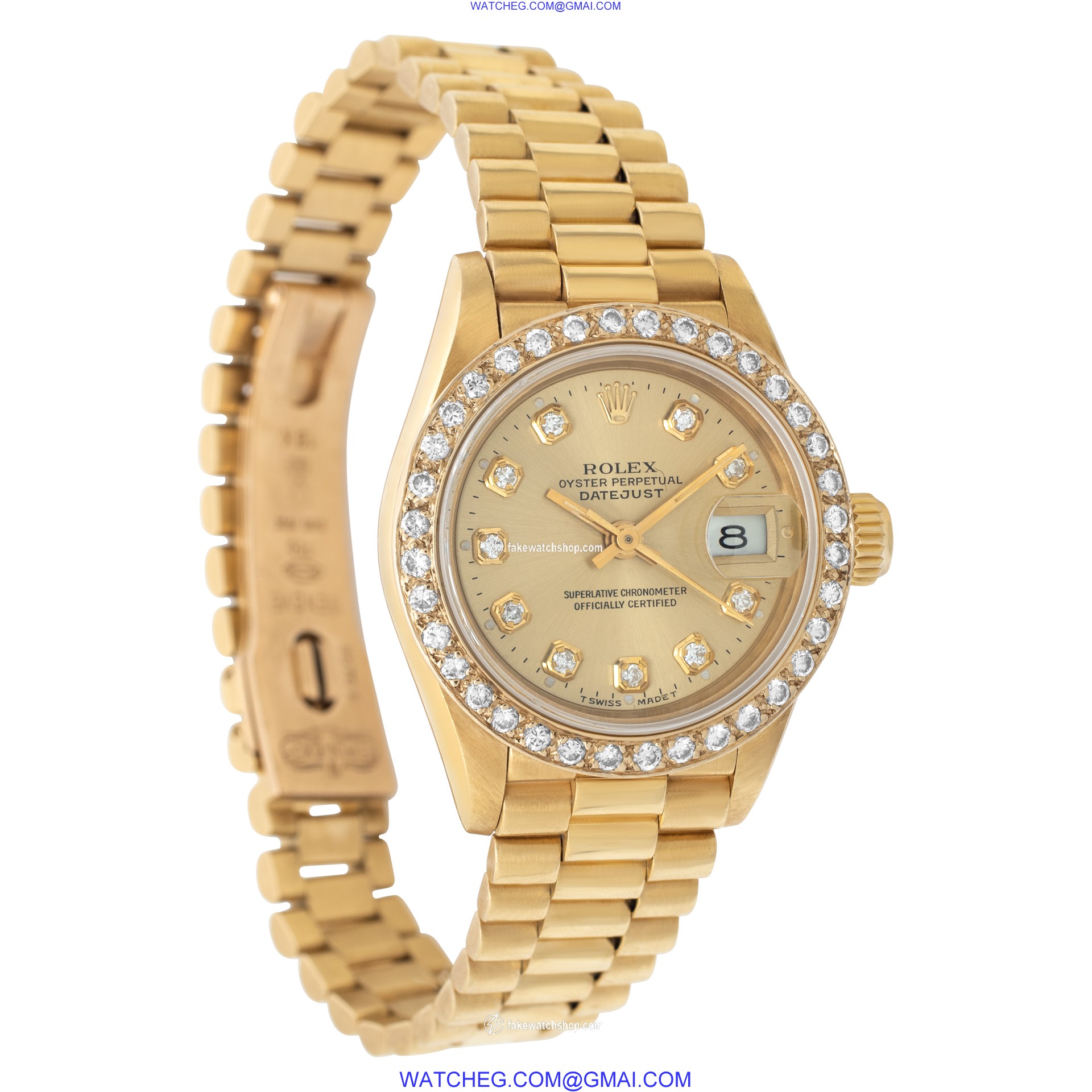 Rolex 69178 Datejust Automatic Female 18k yellow gold 4