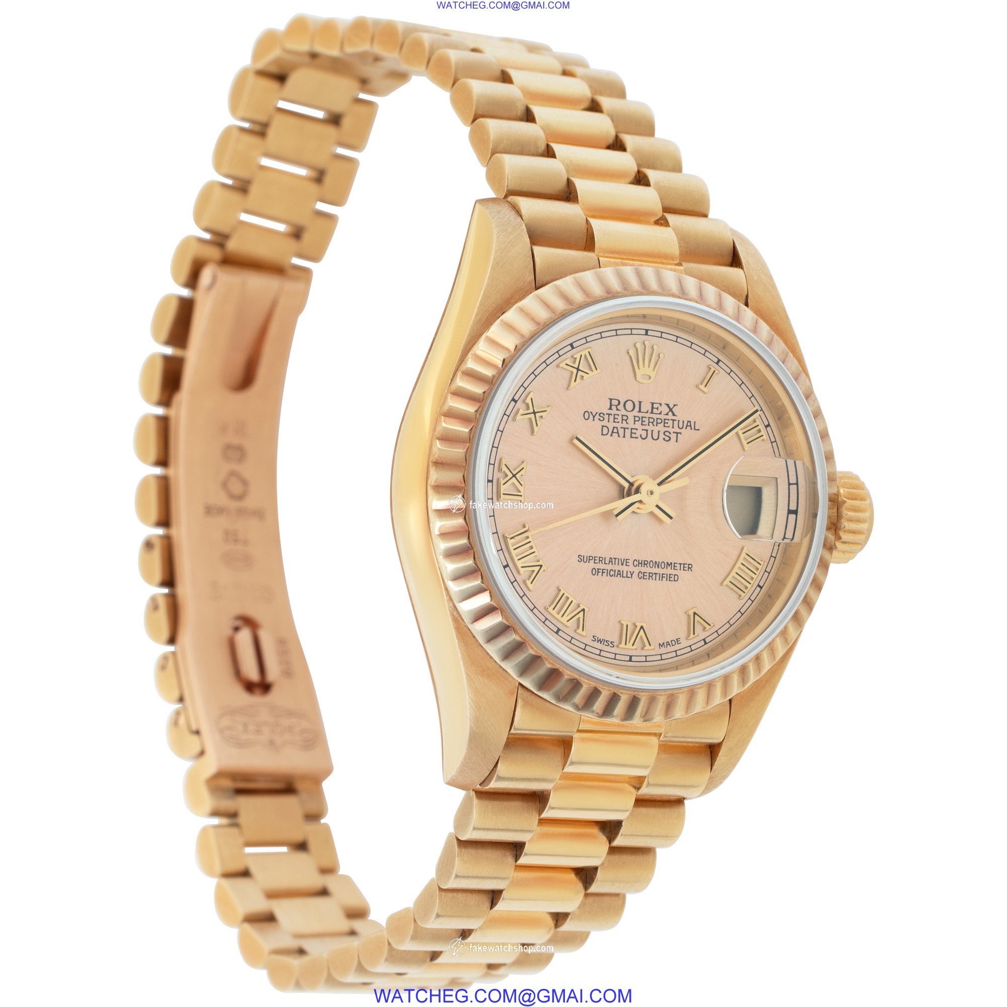 Rolex 79178 Datejust Automatic Female 18k yellow gold 4