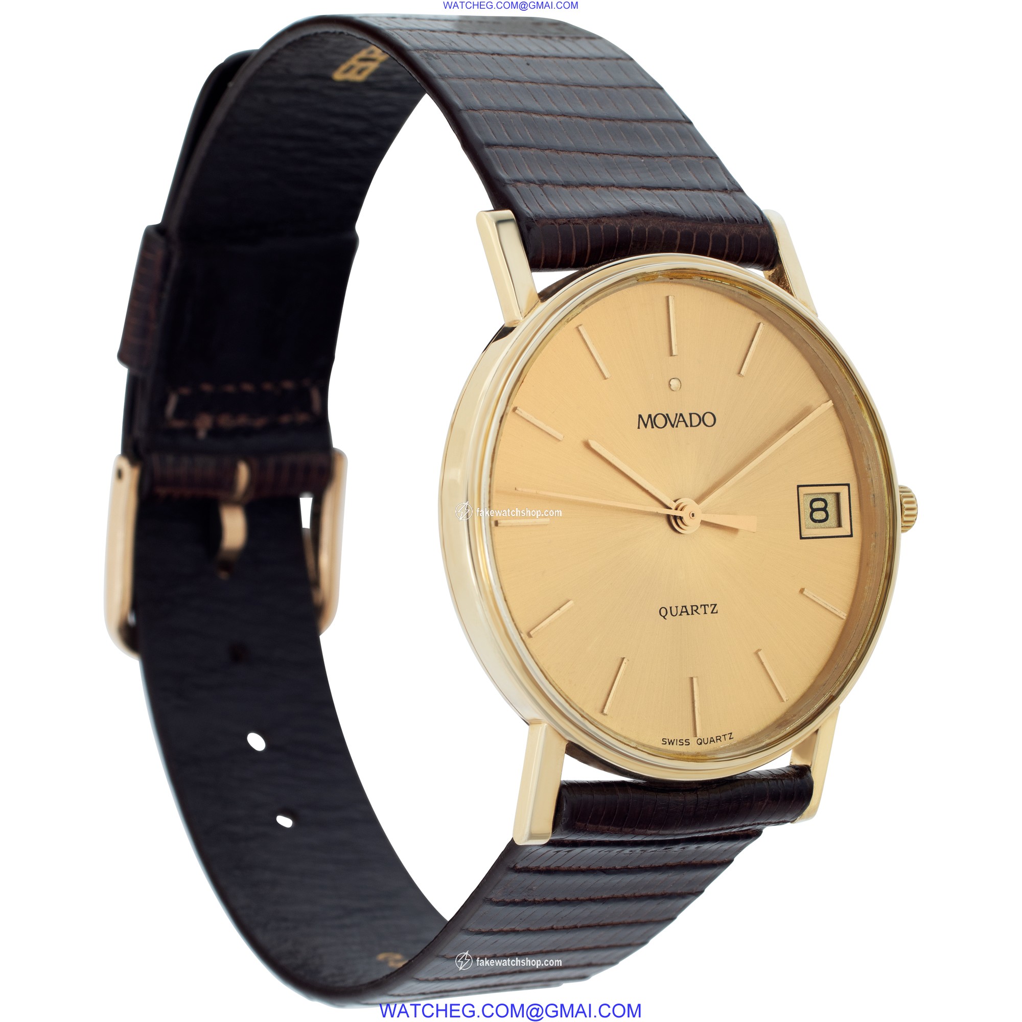 Movado 51157 Classic Quartz Male 14k yellow gold 4