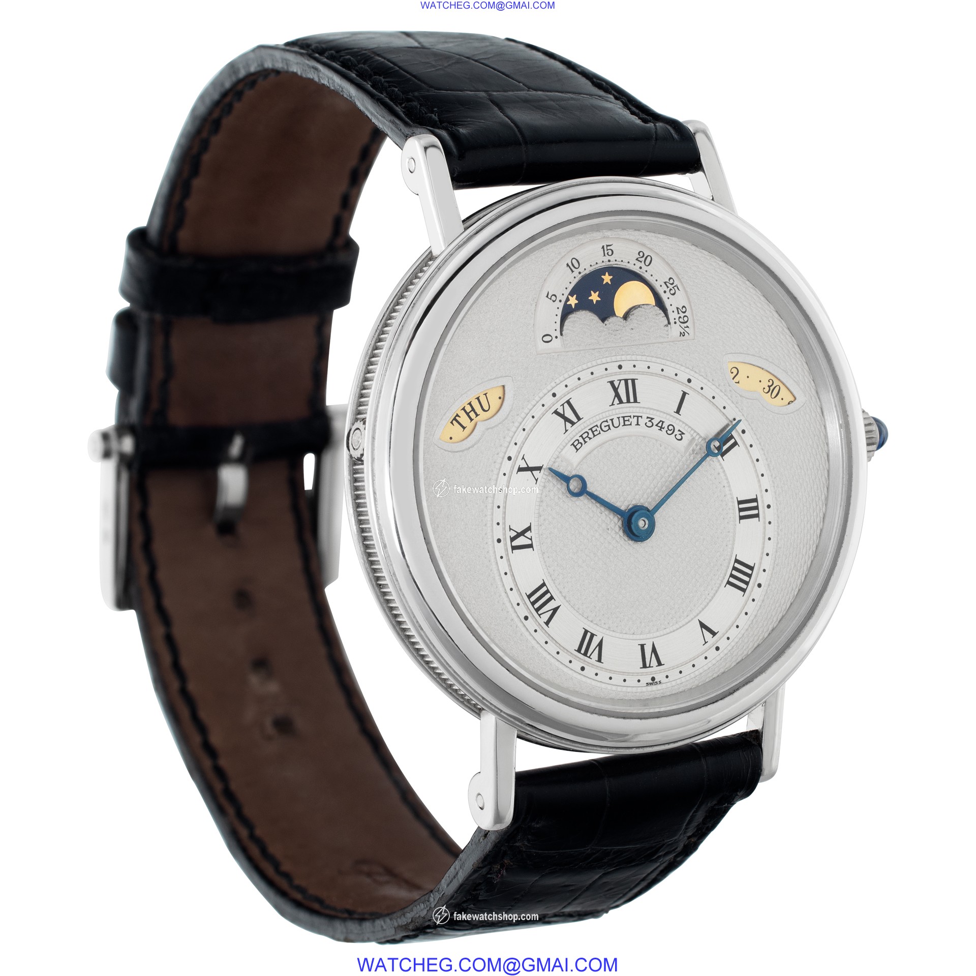 Breguet 3330 Quantieme Automatic Unisex Platinum 4