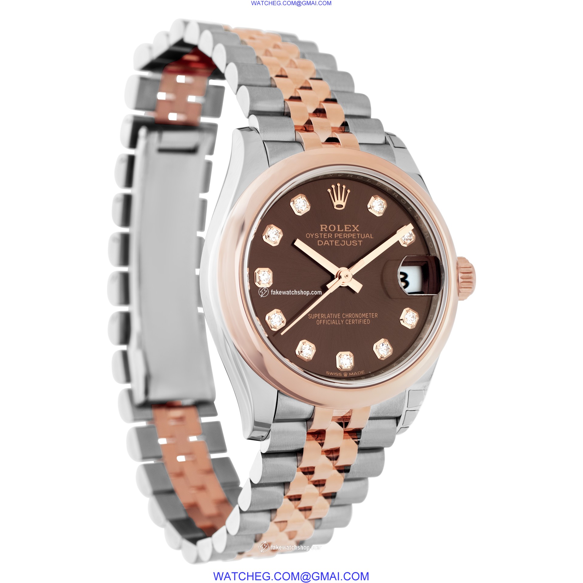 Rolex 278241 Datejust Automatic Female 18k rose gold & stainless steel 4