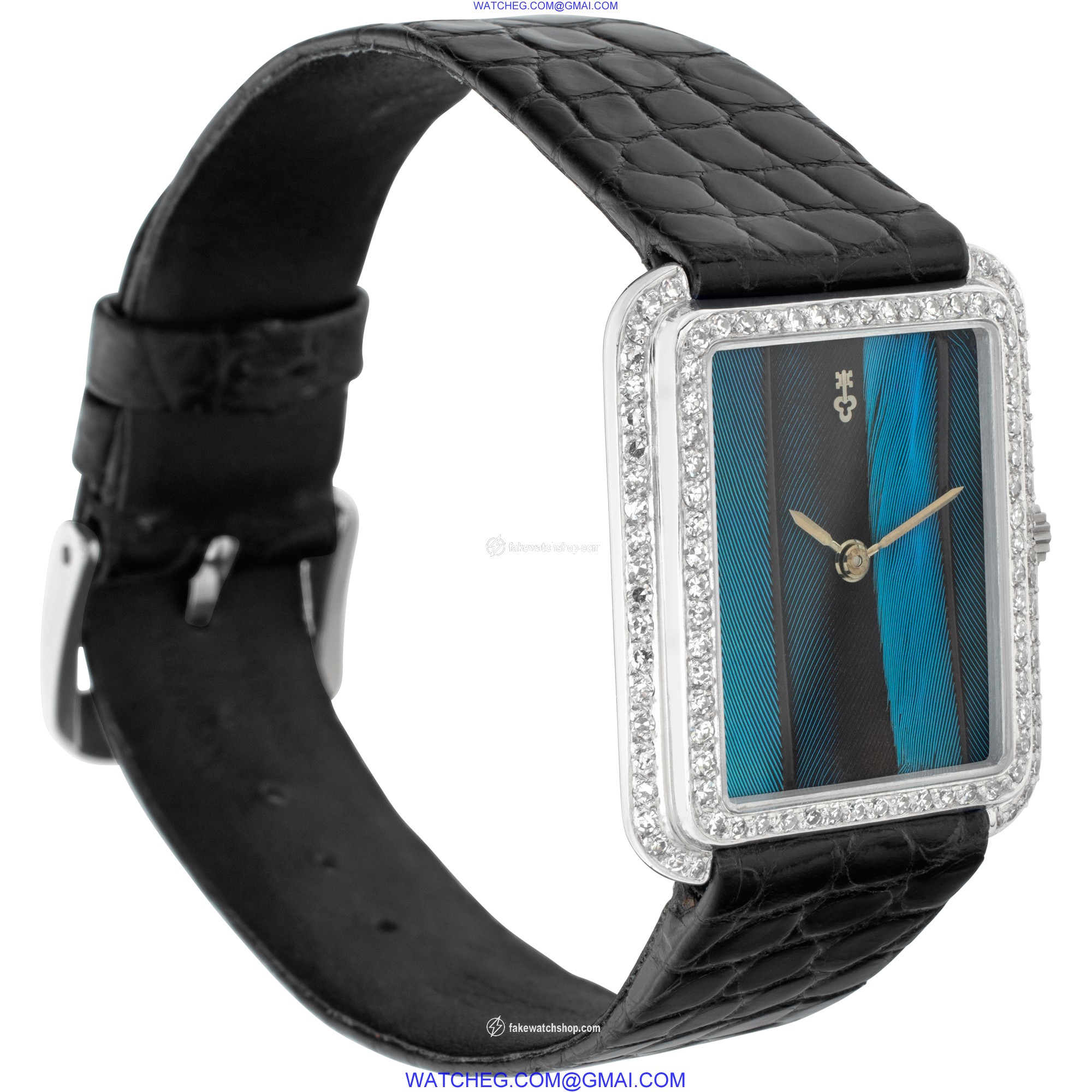 Corum 27218 Peacock Manual Unisex 18k White Gold 4