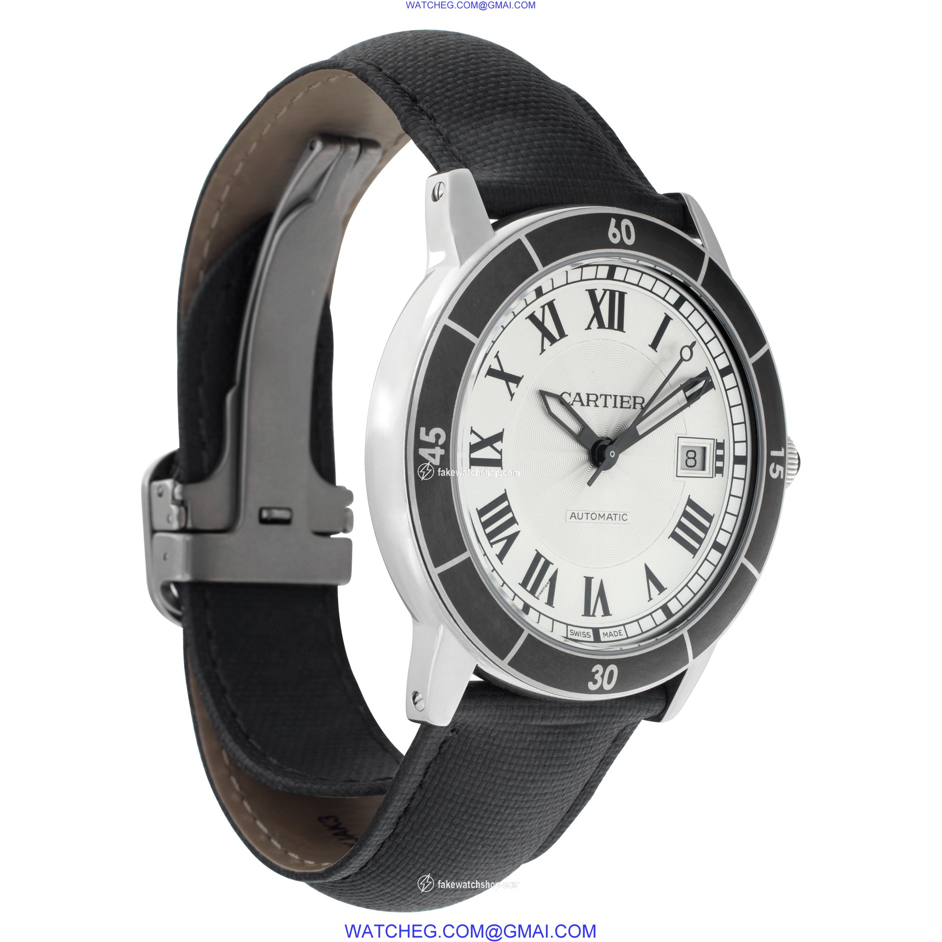 Cartier wsrn0003 Ronde Croisiere Automatic Unisex Stainless Steel 4