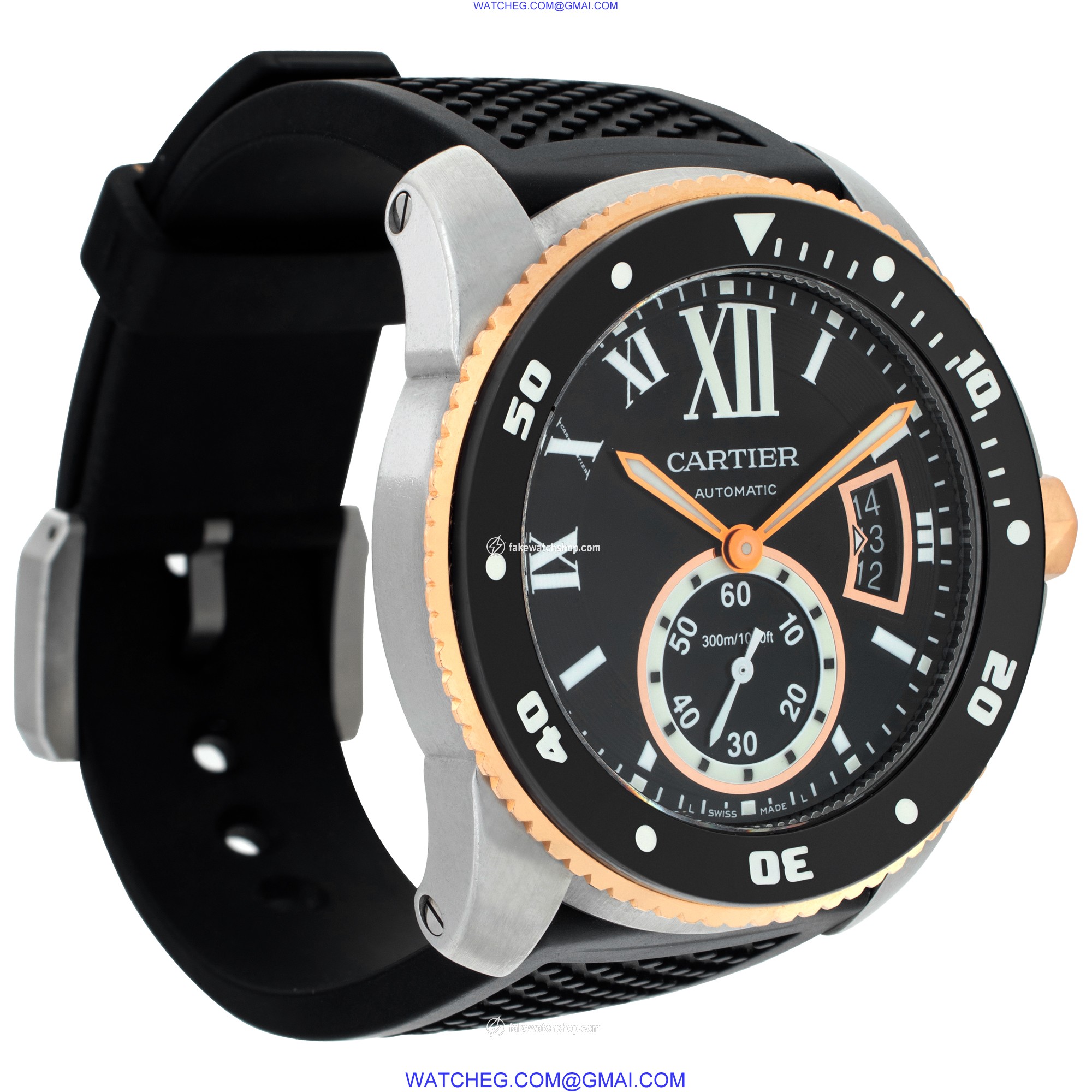 Cartier w7100055 Calibre Automatic Male Stainless Steel 4