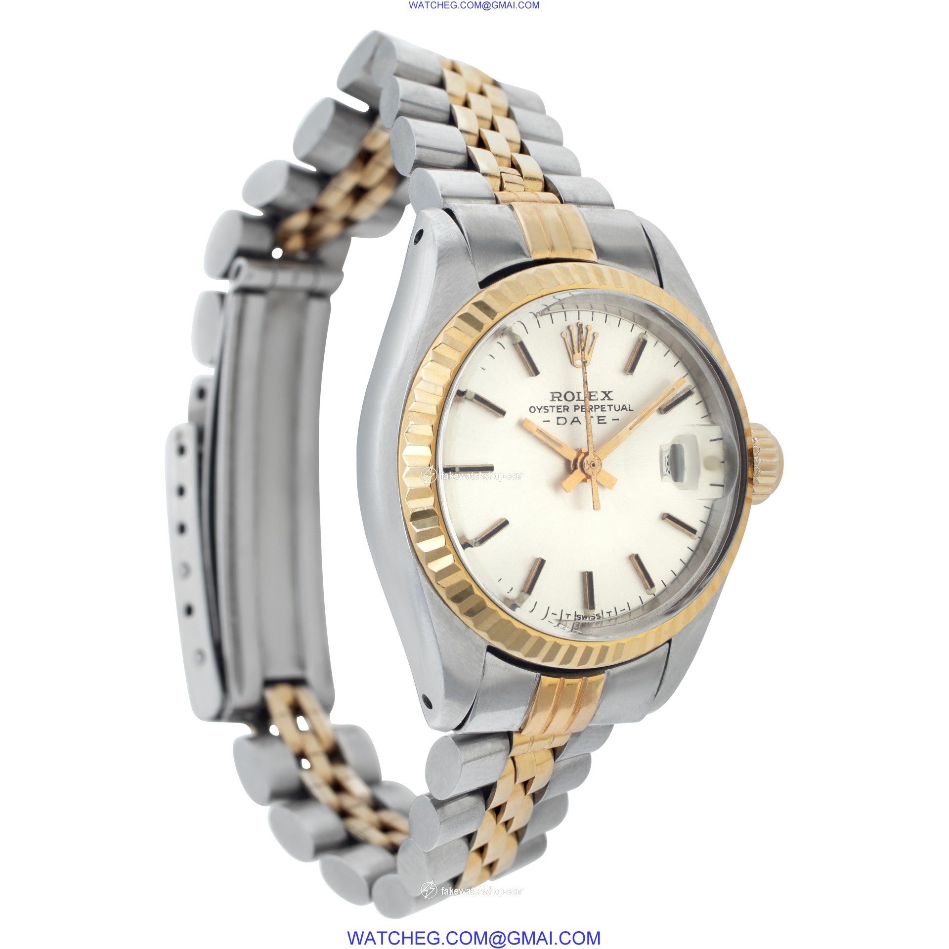 Rolex 6917 Date Automatic Female 14k gold & Stainless Steel 4