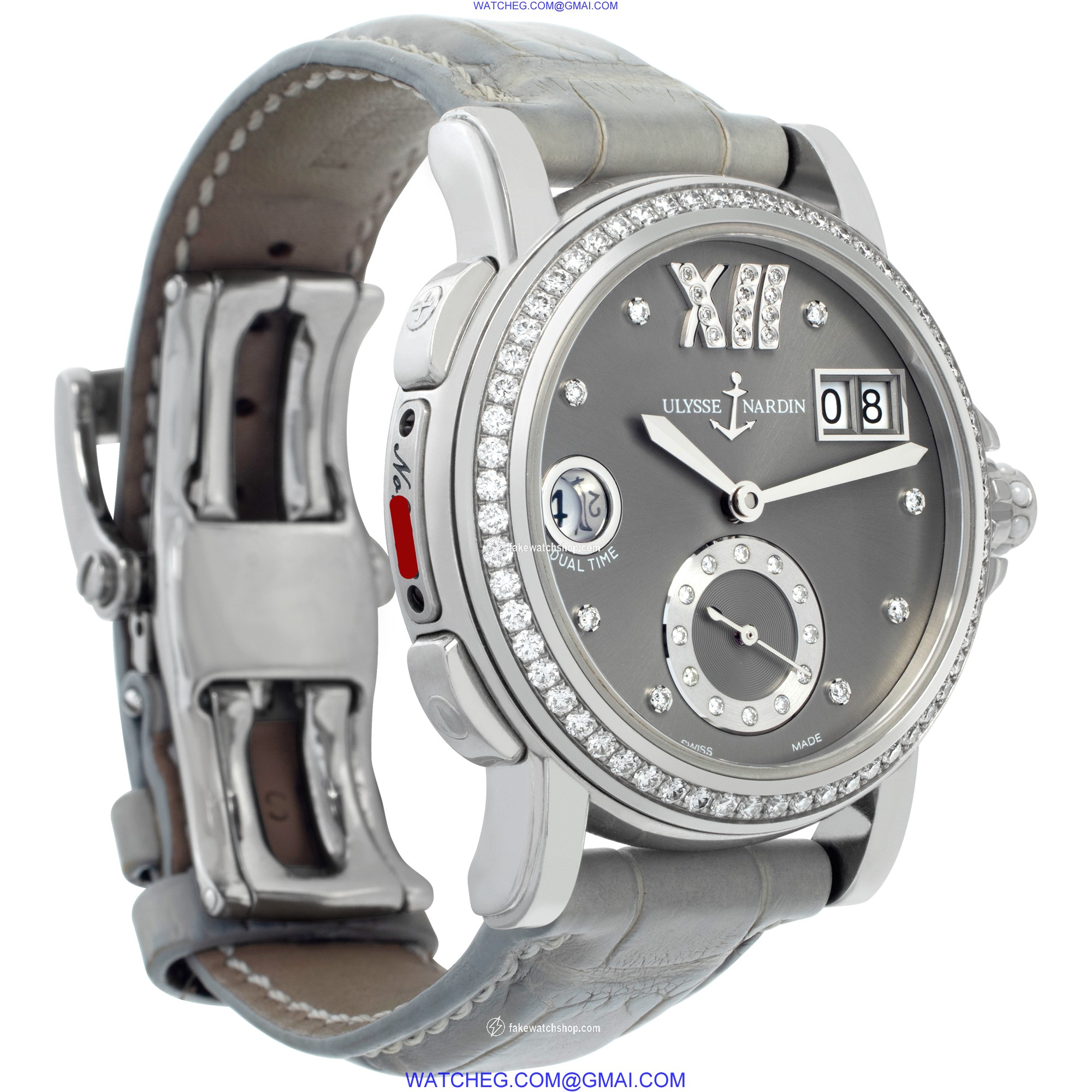 Ulysse Nardin 243-22 Big Date Automatic Female Stainless Steel 4