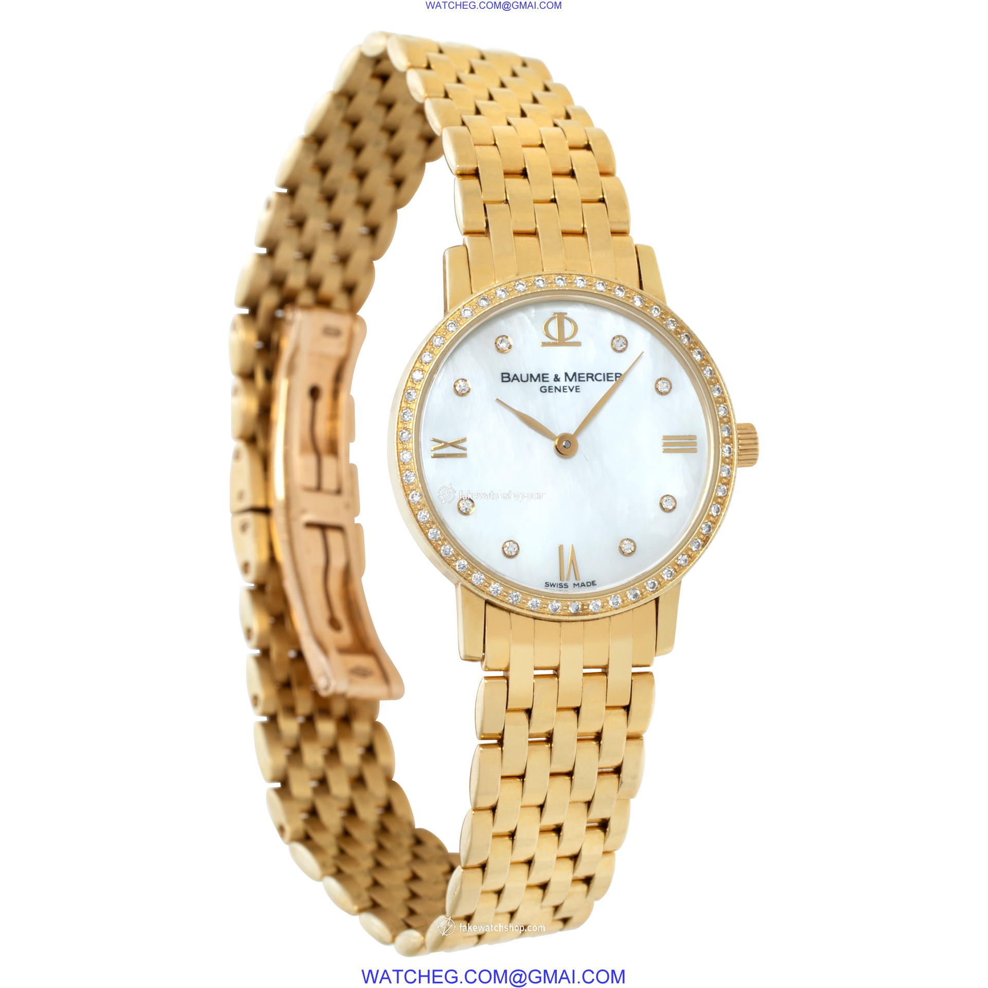 Baume & Mercier 4642807 Classic Quartz Female 18k yellow gold 4