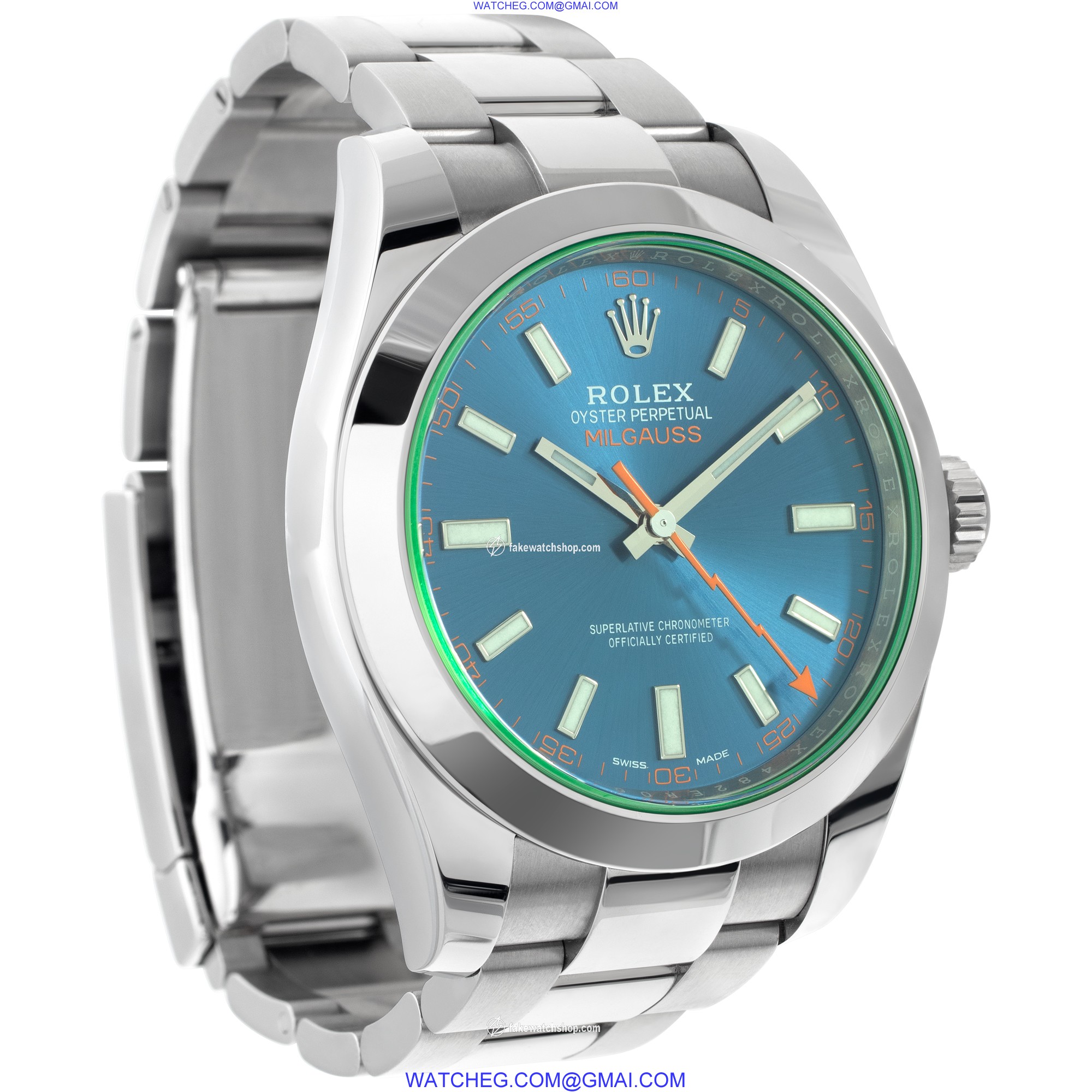 Rolex  116400GV Milgauss Automatic Male Stainless Steel 4