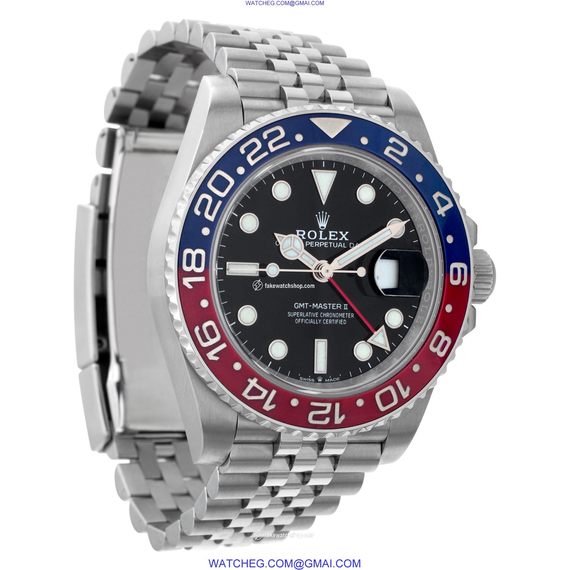 Rolex 126710 GMT Master II Pepsi Automatic Male Stainless Steel 4