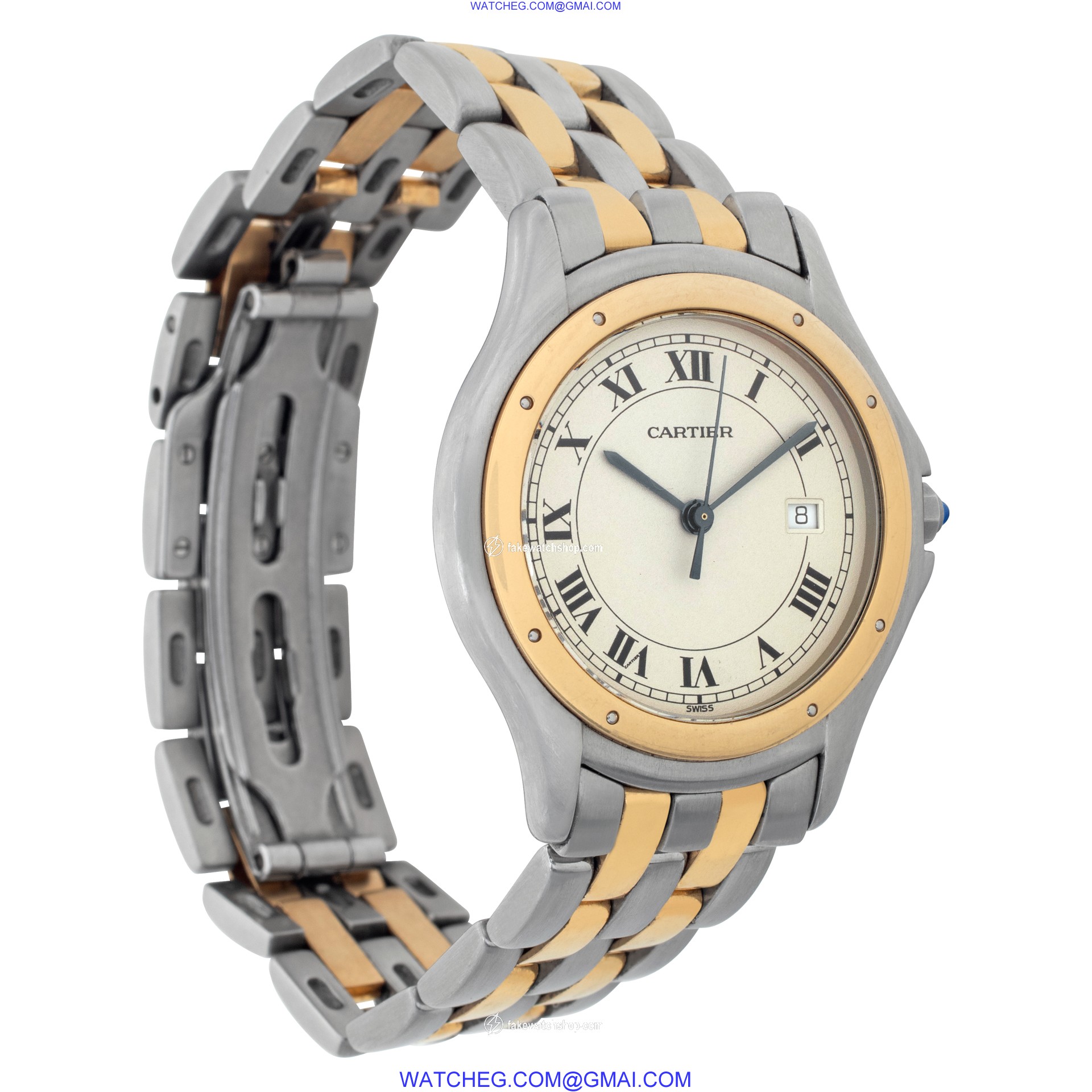 Cartier Cartier 24 Cougar Quartz Unisex Stainless Steel 4