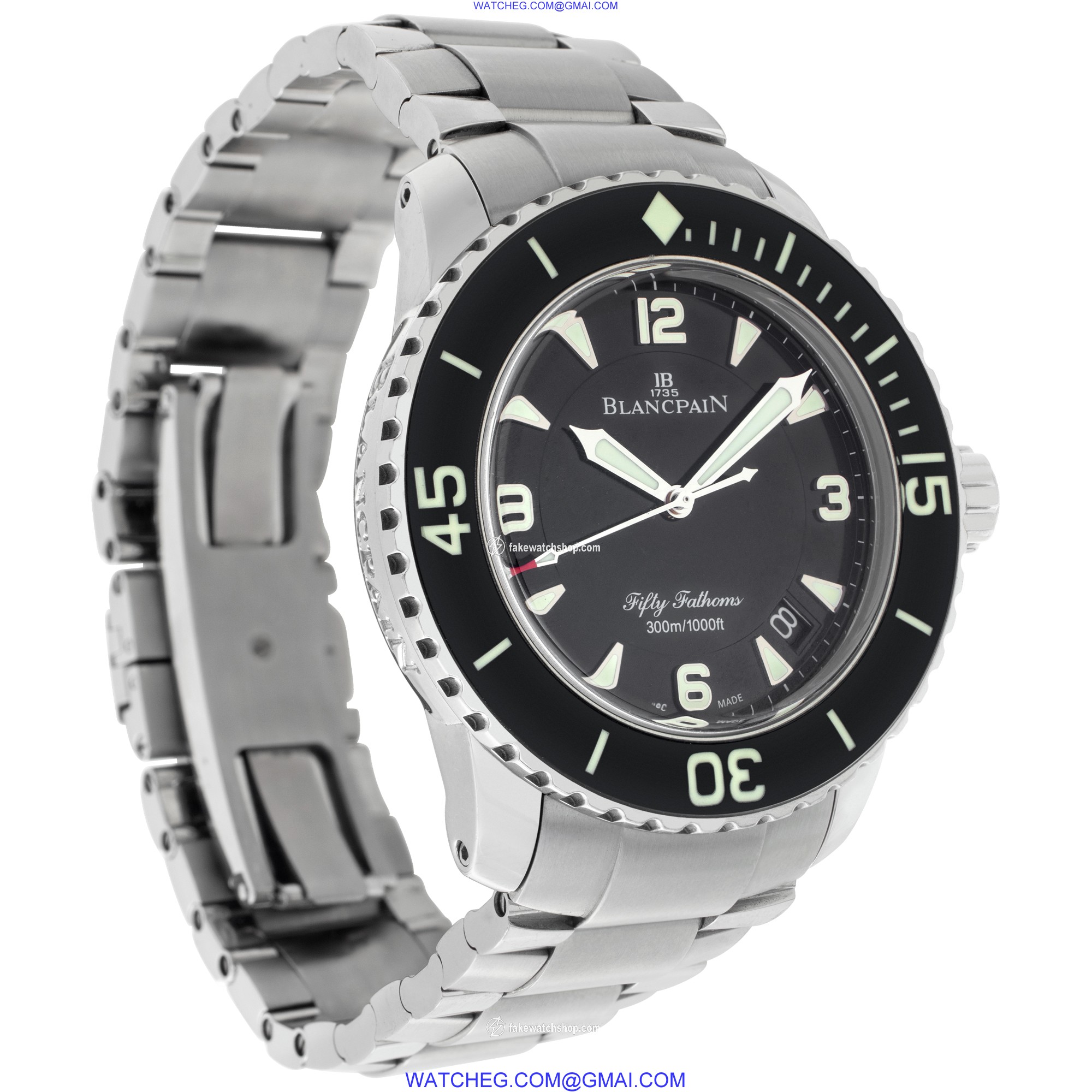 Blancpain 5015-1130-71 Fifty Fathoms Automatic Male Stainless Steel 4