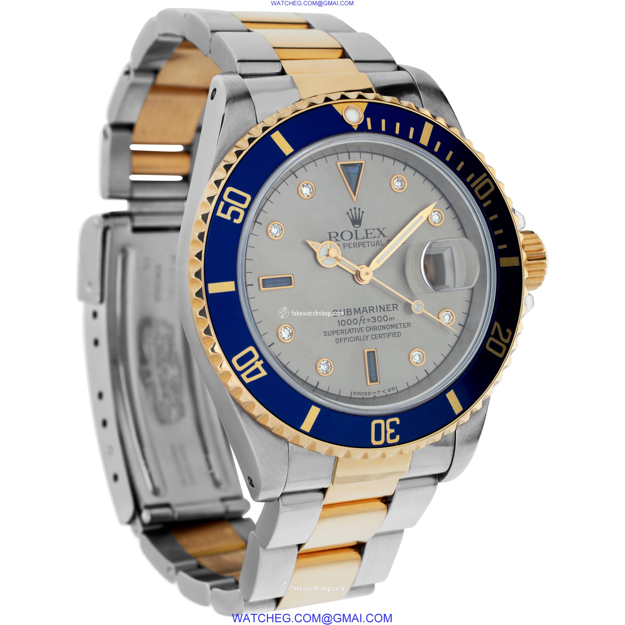 Rolex 16613 Submariner Automatic Unisex 18k gold & Stainless Steel 4