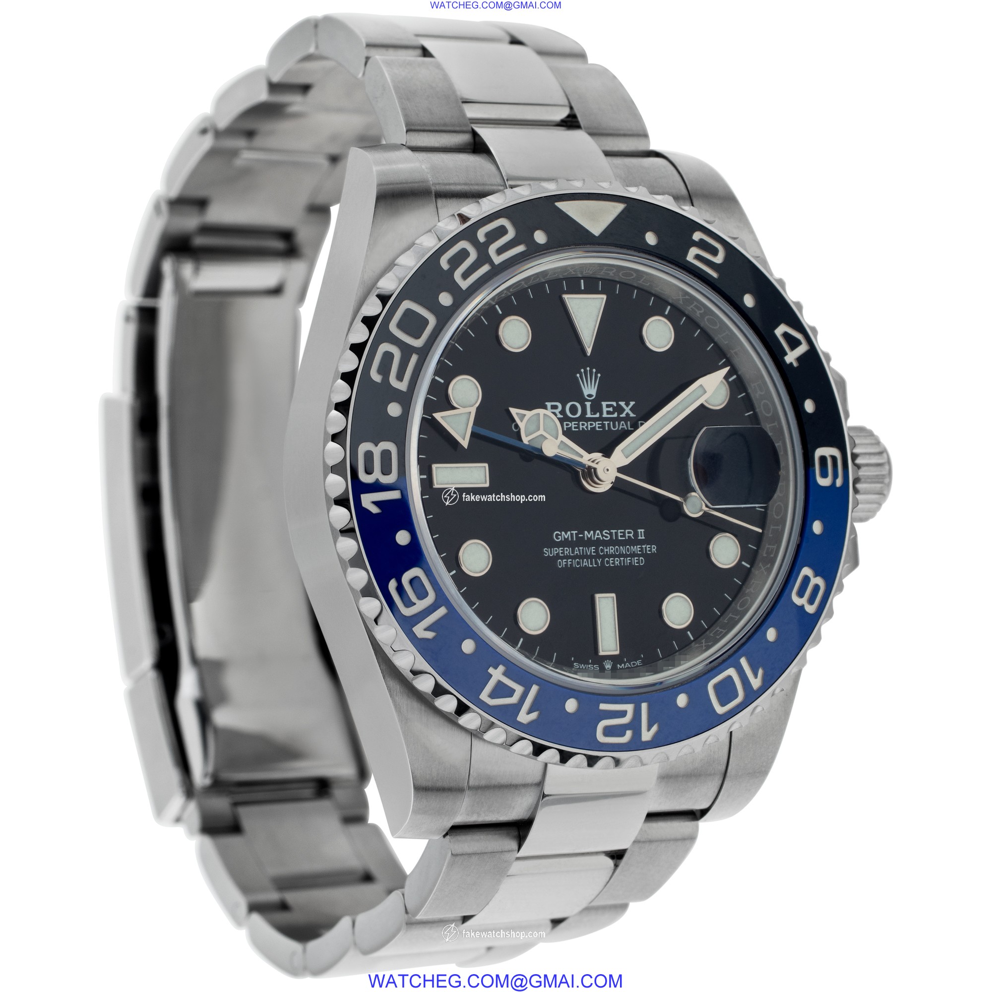 Rolex 126710 GMT Master II Batman Automatic Unisex Stainless Steel 4