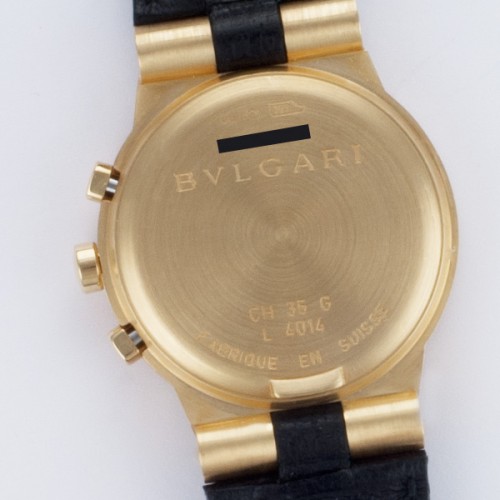 Bvlgari CH 35 G  Quartz Male 18k yellow gold 5