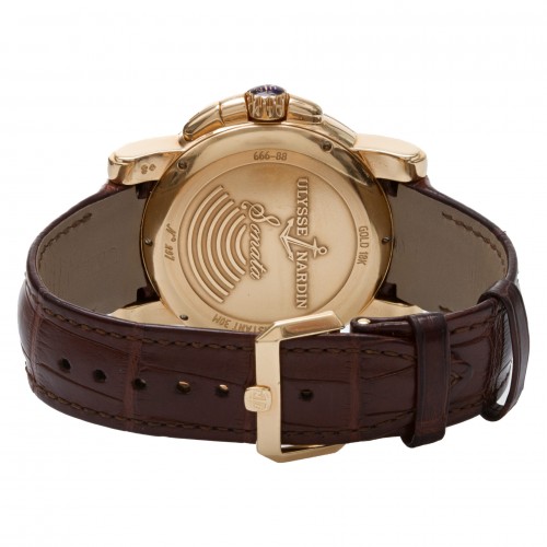 Ulysse Nardin 666-88 Sonata Cathedral Automatic Male 18k rose gold 5