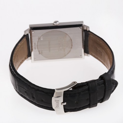 Piaget GOA30161 Black Tie Manual Male 18k White Gold 5