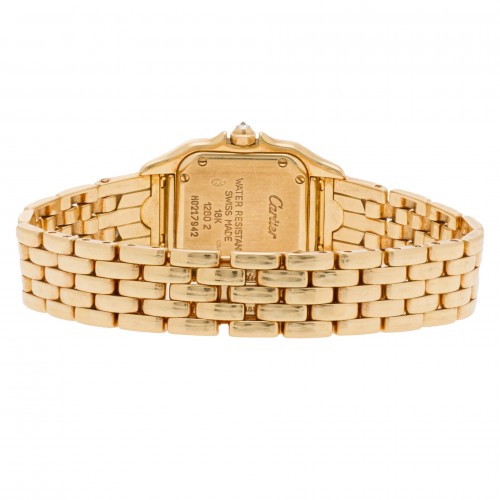 Cartier Art Deco Panthere Quartz Female 18k yellow gold 5