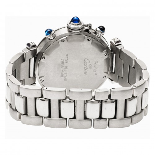 Cartier 1352-1 Pasha Chronograph Quartz Female Stainless Steel 5