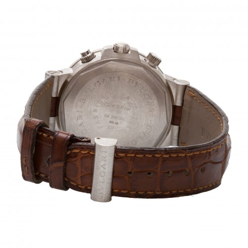 Bvlgari CHW 40GAM Diagono Automatic Male 18k White Gold 5