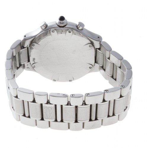 Cartier 2424 Chronoscaph 21 Quartz Unisex Stainless Steel 5