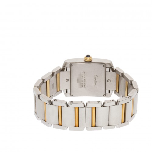 Cartier W51012Q4 Tank Francaise Quartz Female Stainless Steel 5