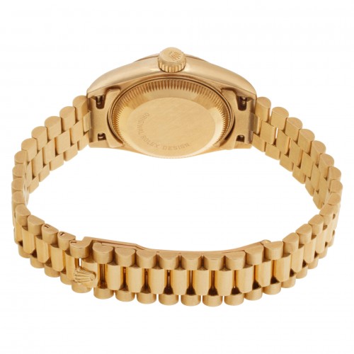 Rolex 6917 Datejust Automatic Female 18k Yellow Gold 5