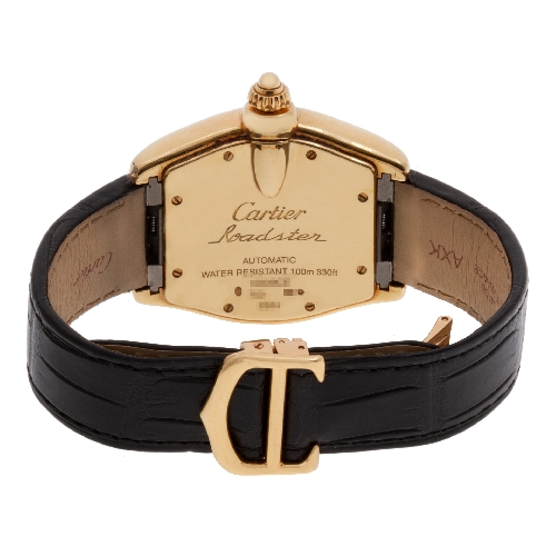 Cartier W62005V2 Roadster Automatic Male 18k yellow gold 5
