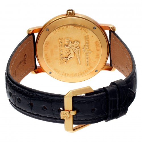 Ulysse Nardin 131-77-9 San Marco Automatic Male 18k yellow gold 5