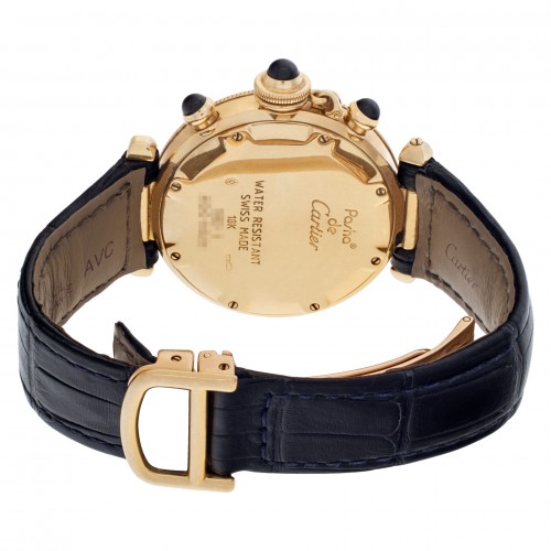 Cartier 1353 Pasha Quartz Unisex 18k Yellow Gold 5