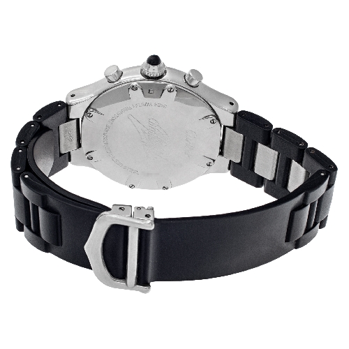 Cartier W10125U2 Chronoscaph 21 Quartz Male Stainless Steel 5