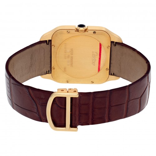 Cartier W2008751 Santos Dumont Manual Unisex 18k Yellow Gold 5