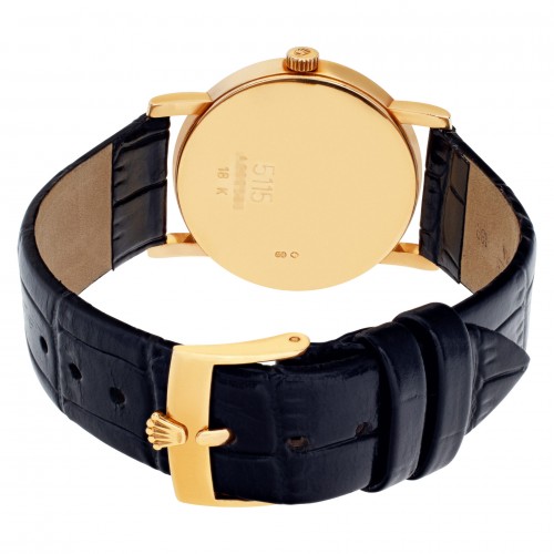 Rolex 5115 Cellini Manual Female 18k Yellow Gold 5