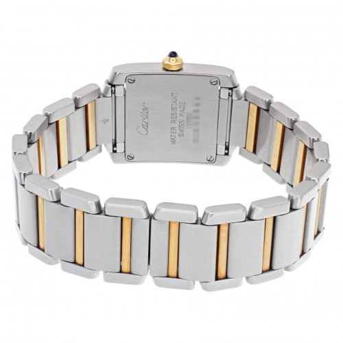 Cartier W51007Q4 Tank Francaise Quartz Female Stainless Steel 5