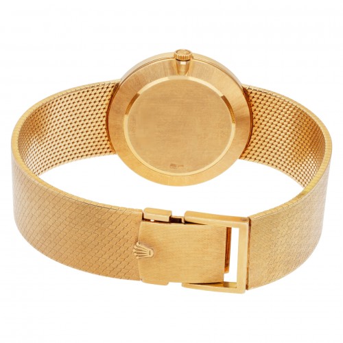 Rolex 4309 Cellini Manual Unisex 18k yellow gold 5