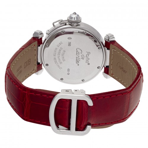 Cartier wj123221 Pasha 32 Quartz Female 18k White Gold 5