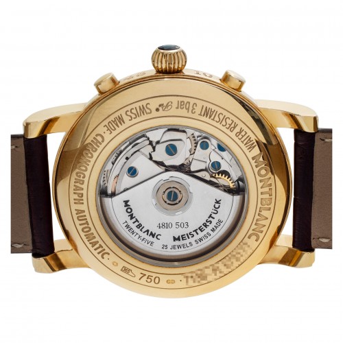 MontBlanc 102345 Star GMT Automatic Male 18k Yellow Gold 5