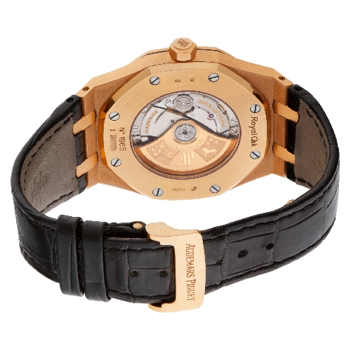 Audemars Piguet 15400OR.OO.D002CR.01 Royal Oak Automatic Male 18k rose gold 5