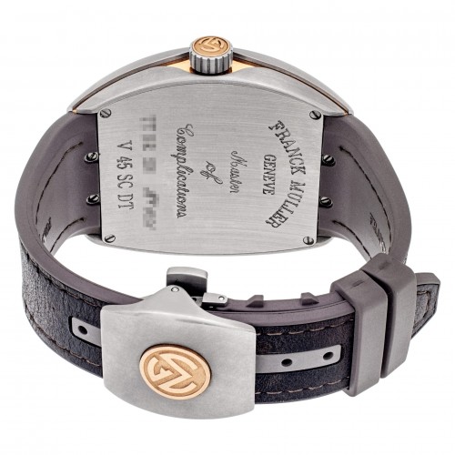 Franck Muller 45SCBLKBLKGRY Vanguard Automatic Male Titanium 5