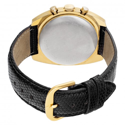 Breitling 9757 Chronograph Manual Male Gold Plate 5